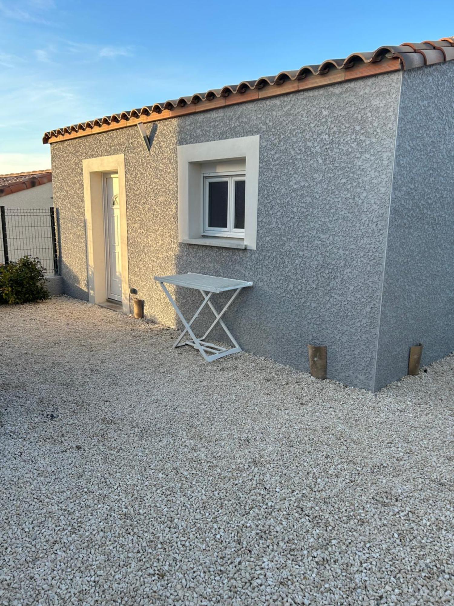 Bienvenu Chez Nous Villa Douzens Bagian luar foto